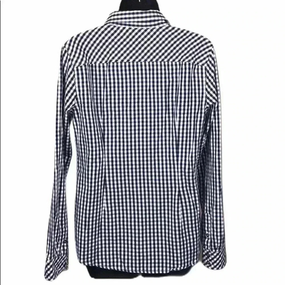 C. Wonder Checkered Button Front Size M—B2 - Picture 2 of 5